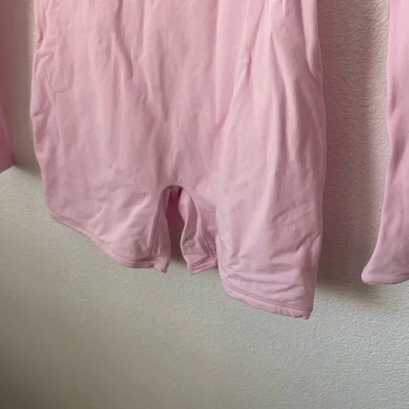 Skims Cherry Blossom Tonal Fits Everybody Picot Long Sleeve One Z Women's Sz XS - Picture 6 of 8